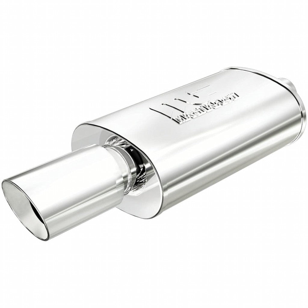 MAGNAFLOW 14851 Straight-Through Performance Muffler (2.25 / 4 inch Center / Center, Body 5x14x8) Photo-0