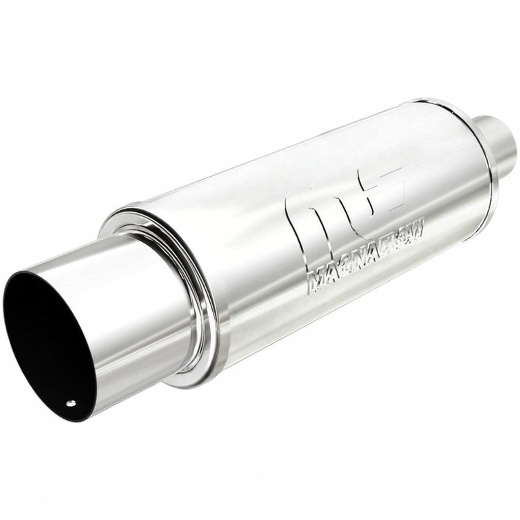 MAGNAFLOW 14857 Straight-Through Performance Muffler (2.25 / 4 inch Center / Center, Body 5x14x5) Photo-0