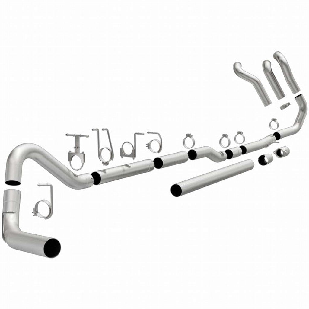 MAGNAFLOW 17878 Custom Builder Pipe Kit Diesel 4in Turbo-Back for FORD F-250 Super Duty 1999-2003 Photo-0