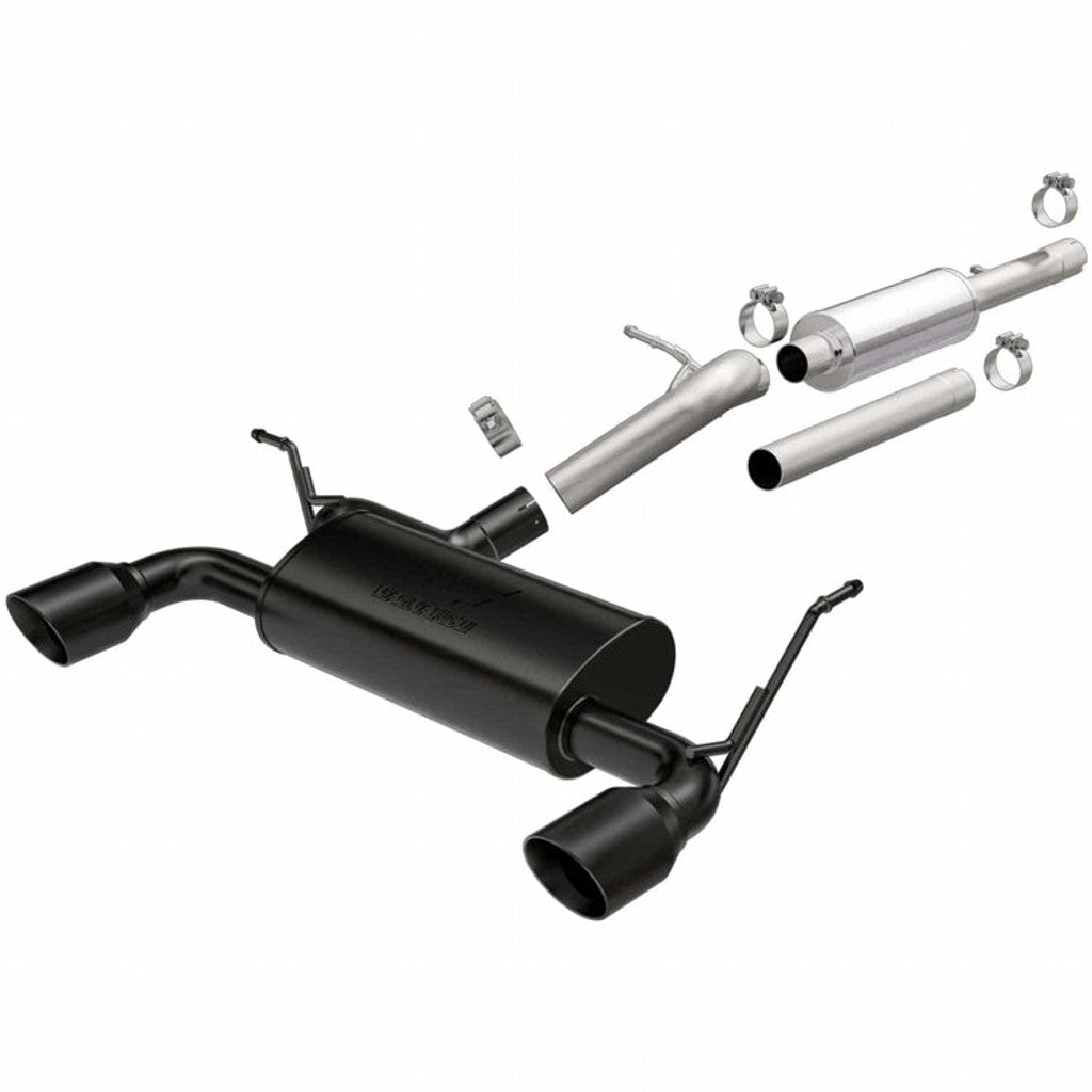MAGNAFLOW 19327 Exhaust System Street Series Black for JEEP Wrangler 2012-2017 Photo-0