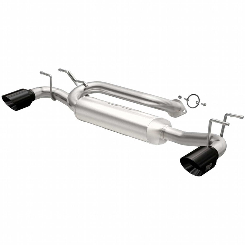 MAGNAFLOW 19459 Exhaust Muffler Street Series Black Chrome for MAZDA 3 2019-2024 Photo-0