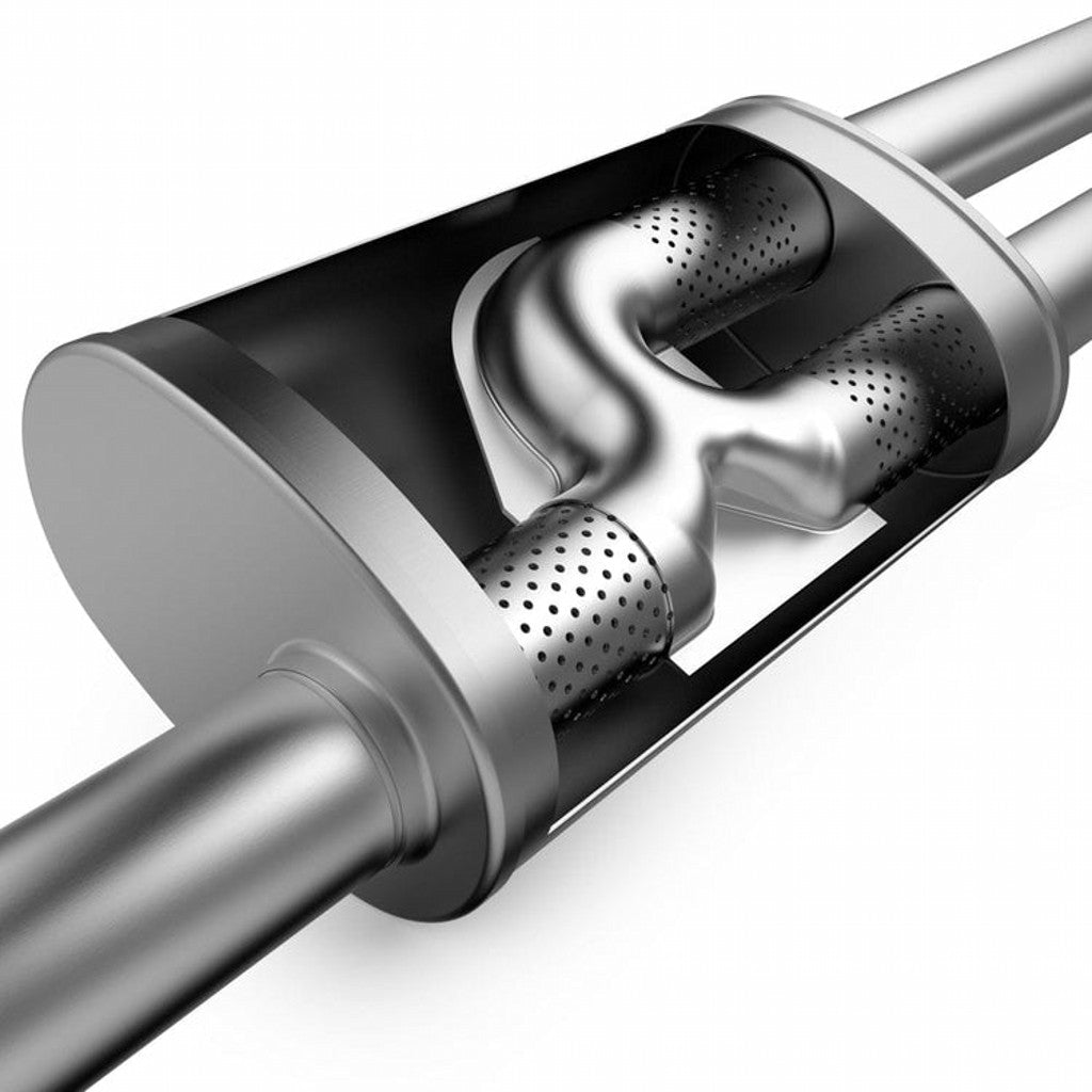 MAGNAFLOW 19553 Exhaust Muffler Street Series Black Chrome for FORD Bronco Sport 2021-2024 Photo-4