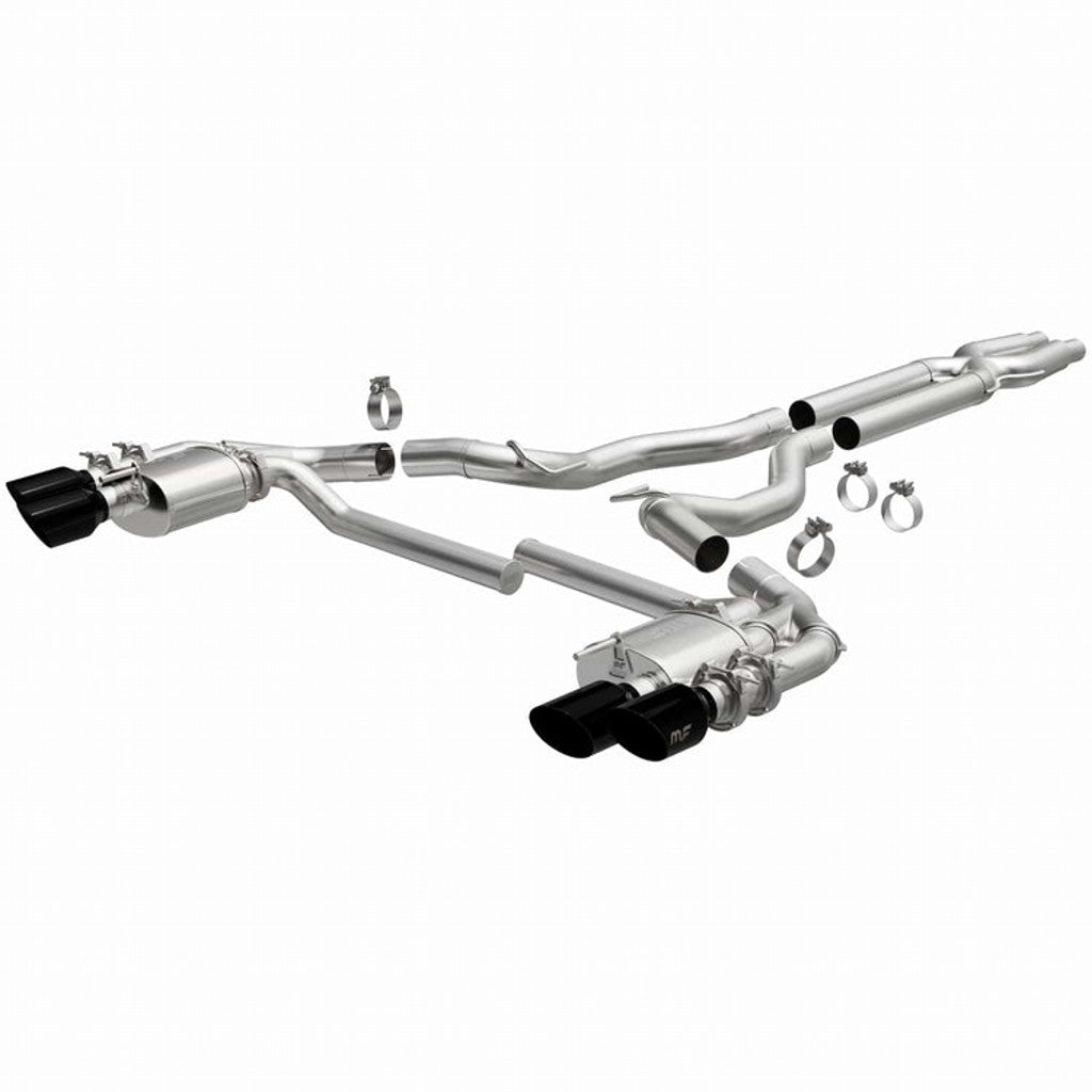 MAGNAFLOW 19579 Exhaust System NEO Series Black Chrome for FORD Mustang 2018-2023 Photo-0