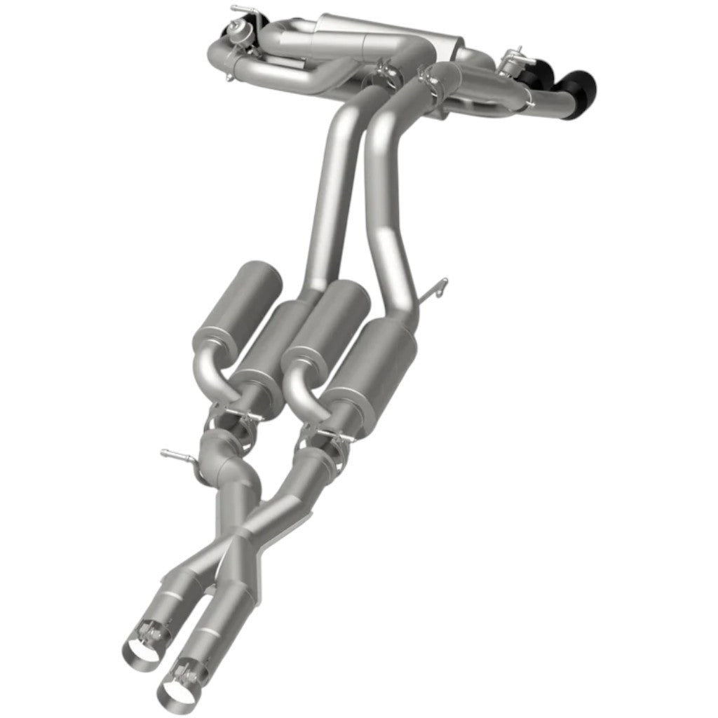 MAGNAFLOW 19598 Exhaust System Street Series Black Chrome for JEEP Wrangler Unlimited Rubicon 392 6.4L (JL) 2020-2023 Photo-2