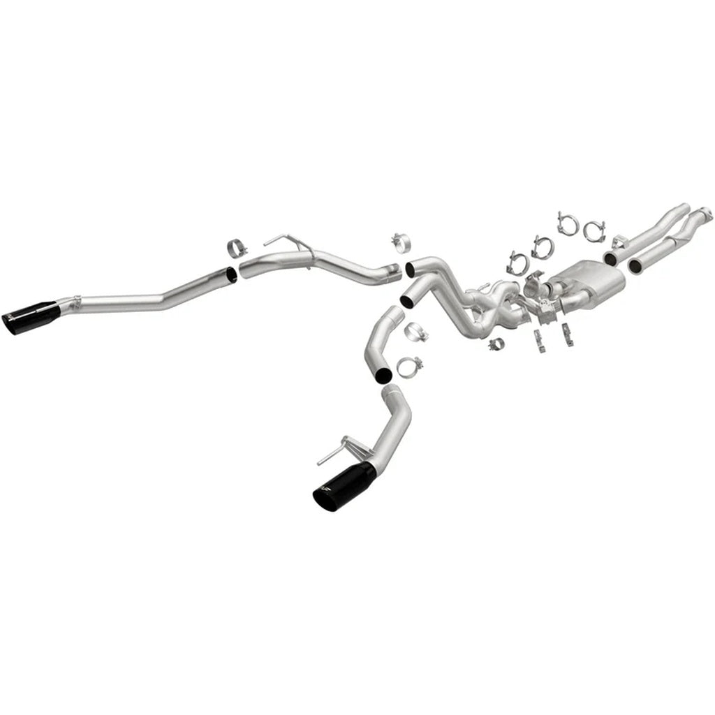 MAGNAFLOW 19637 Exhaust System Competition Series Black Chrome for FORD Ranger Raptor 2024- Photo-0