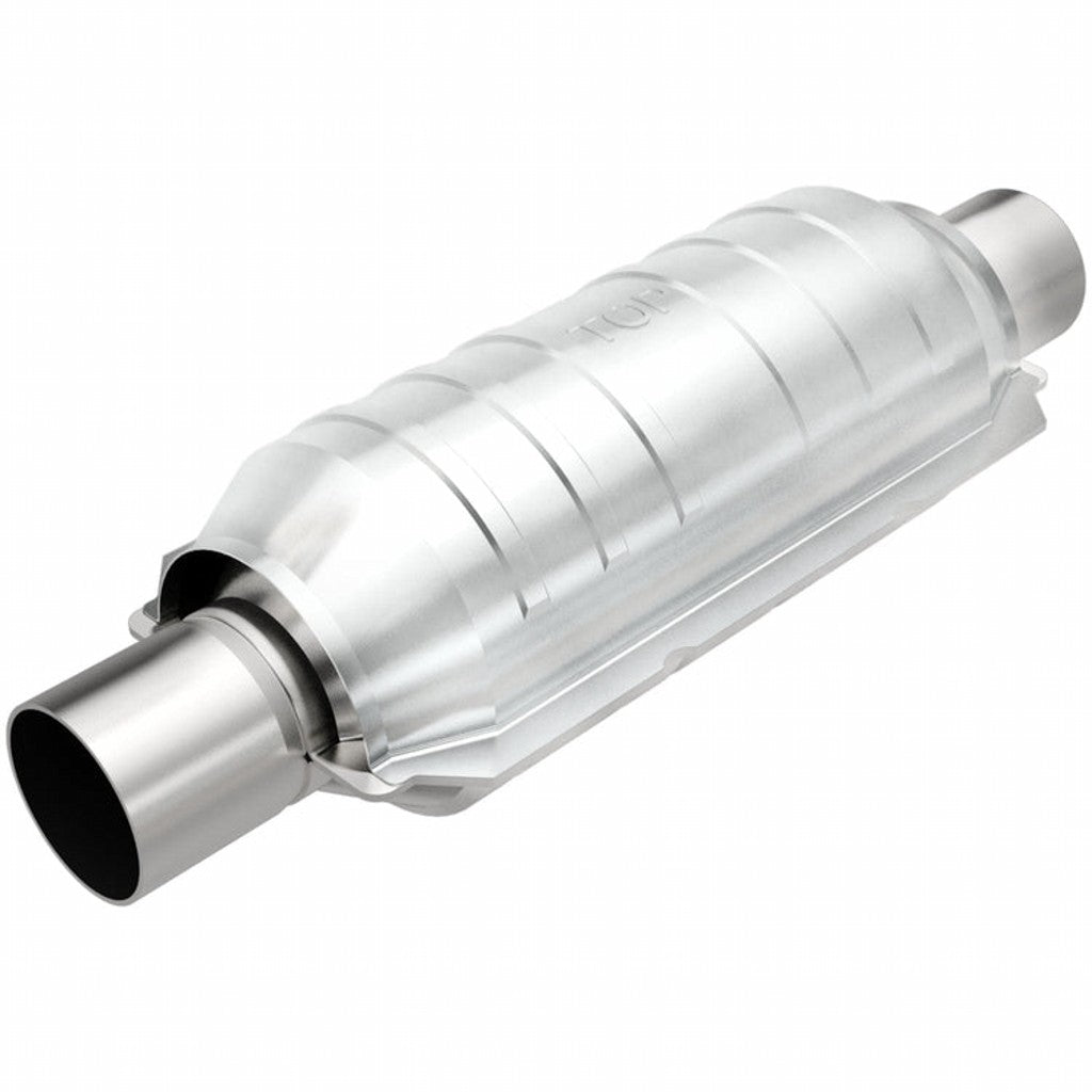 MAGNAFLOW 418006 Universal Catalytic Converter California Grade 2.50 inch for NISSAN Pickup 1996-1997 Photo-0