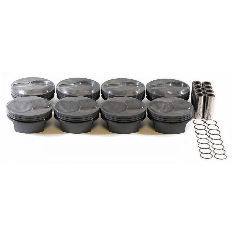 MAHLE 930239825T Piston Kit Elite Drag Series 20 (571cid 4.625 x 1.120RCH, 4.250stroke, 6.535rod, 0.990pin, 23.0cc, 634g, 14.8CR, 2618) for CHEVROLET Big Block Photo-0