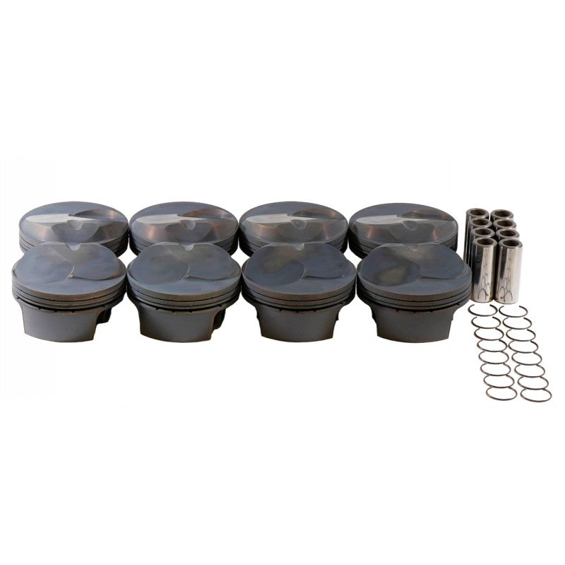 MAHLE 930239625T Piston Kit Elite Drag Series 24/25 (588cid 4.625 x 1.060RCH, 4.375stroke, 6.535rod, 0.990pin, 47.0cc, 629g, 15.7CR, 2618) for CHEVROLET Big Block Photo-0
