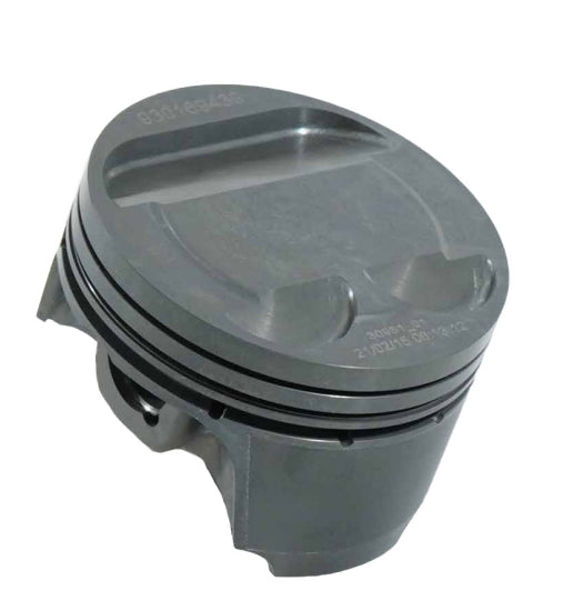 MAHLE 197937165T Piston Kit with TBC (88.00mm x 32.8mm CH, 94.0mm stroke, 149.3mm rod, 22.5mm pin, -6.5cc, 371g, 9.6CR, 4032) for FORD Mustang EcoBoost 2.3L Photo-2