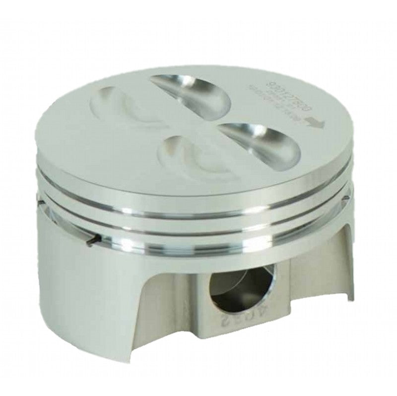 MAHLE 930127802T Piston Kit with TBC (350cid 4.002 x 1.559CH, 3.480stroke, 5.700rod, 0.927pin, -4.9cc, 549g, 10.3CR, 4032) for CHEVROLET Small Block Photo-1