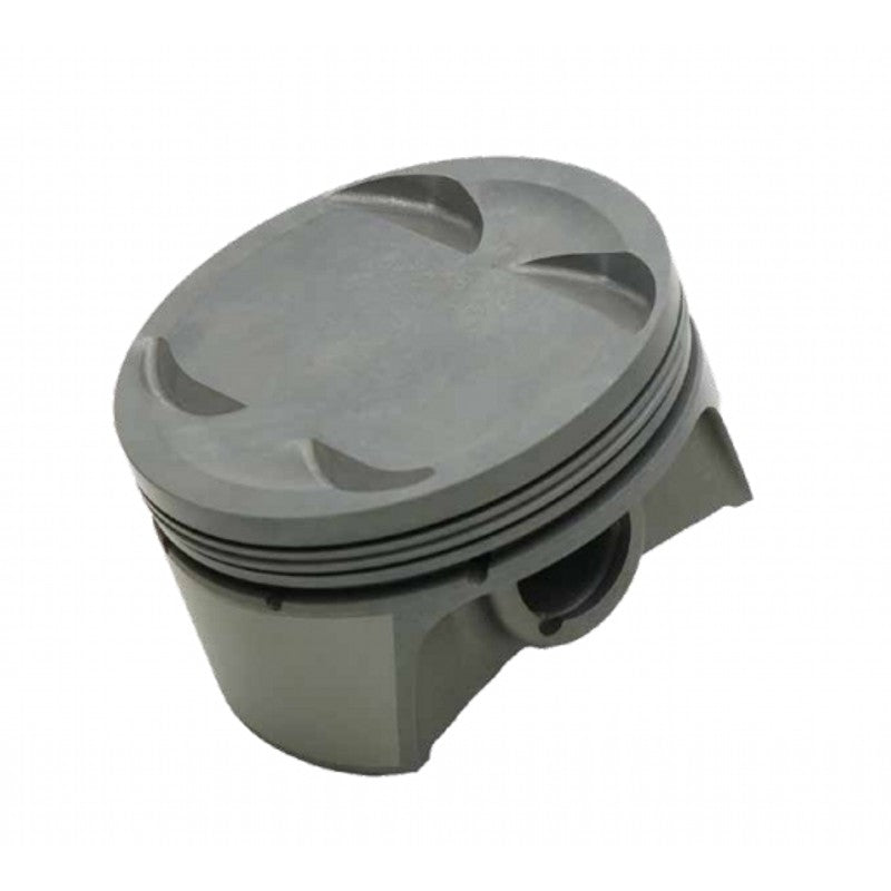 MAHLE 930081535T Piston Kit with TBC (87.25mm x 31mm CH, 90.7mm stroke, 143mm rod, 22mm pin, -7.0cc, 296g, 9.2CR, 4032) for HONDA H22 2.2L Photo-1