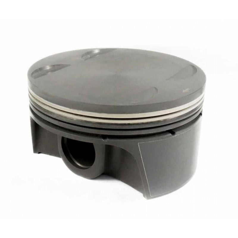 MAHLE 930285660T Piston Kit with TBC (95.51mm x 31.25mm CH, 94.4mm stroke, 165.1mm rod, 23mm pin, -4.8cc, 407g, 9.5CR, 2618) for NISSAN GT-R VR38DETT Stroker 4.1L Photo-0