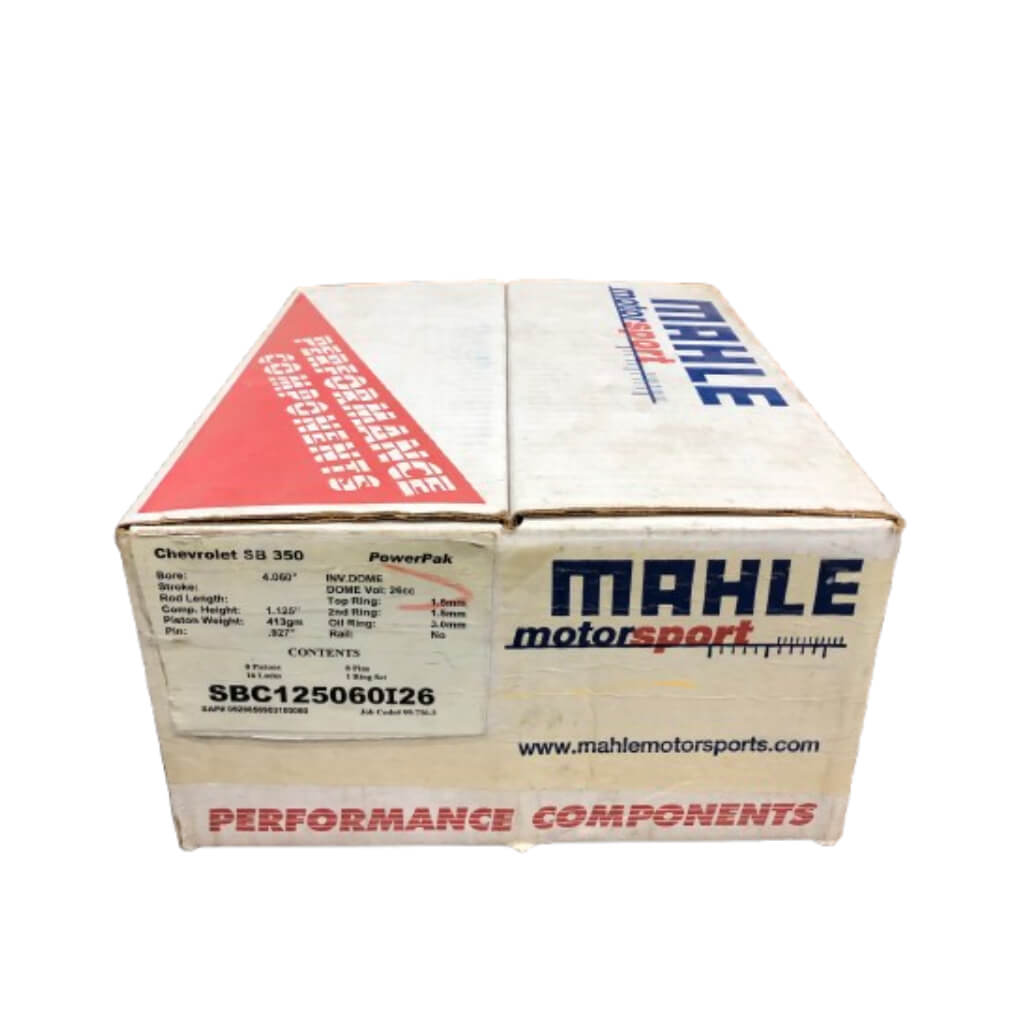 MAHLE SBC125060I26 Piston Set for CHEVROLET Small Block Chevy Inverted Dome (103.12 mm) Photo-2
