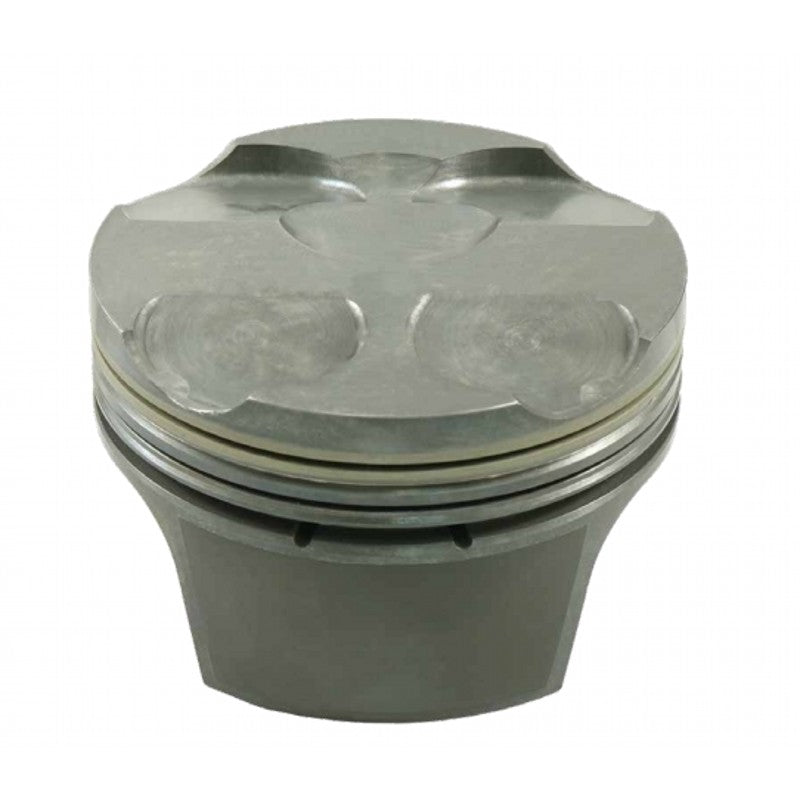 MAHLE 197769285T Piston Kit with TBC (86.00mm x 32.5mm CH, 86.0mm stroke, 129.3mm rod, 22mm pin, -8.0cc, 320g, 10.5CR, 2618) for SUBARU Impreza WRX FA20 Turbo Photo-0