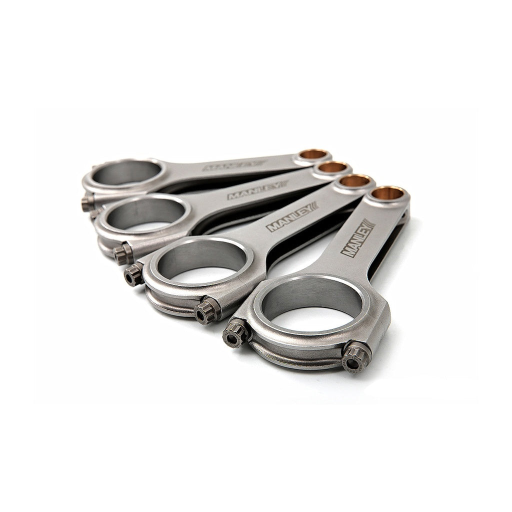 MANLEY 14020-4 Connecting Rod Set H-Beam (156 mm) for MITSUBISHI 4G63 Engine Photo-0