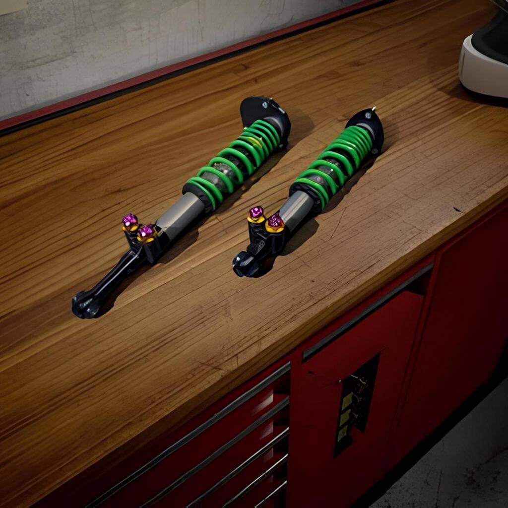 MANTHEY RACING 99204485610 Coilover Kit, 4-Way (With Cancellation Kit) for PORSCHE 911 GT3 / GT3RS (992) Photo-1