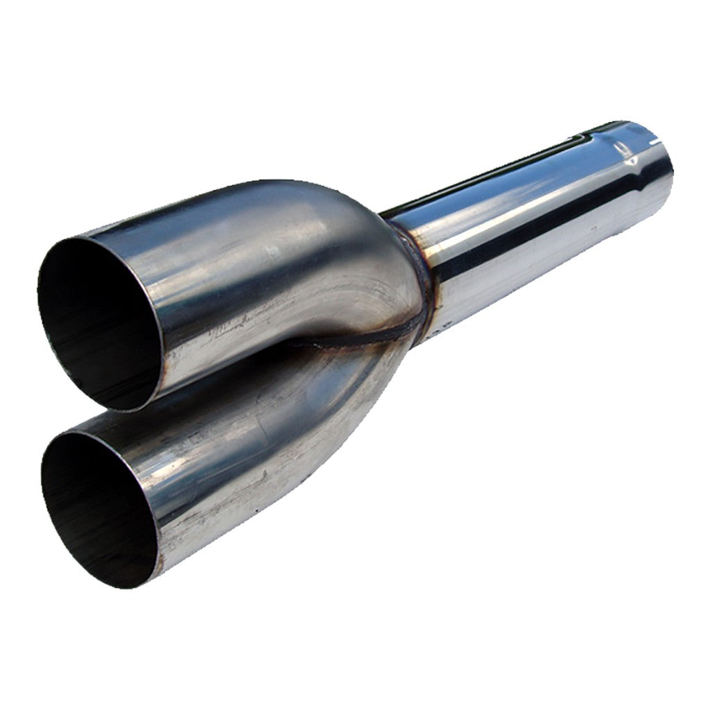 MBRP MDDS927 Muffler Bypass Pipe Armor Plus (T409 Stainless Steel Dual / 4" In/Out / 27.5" Overall) Photo-0