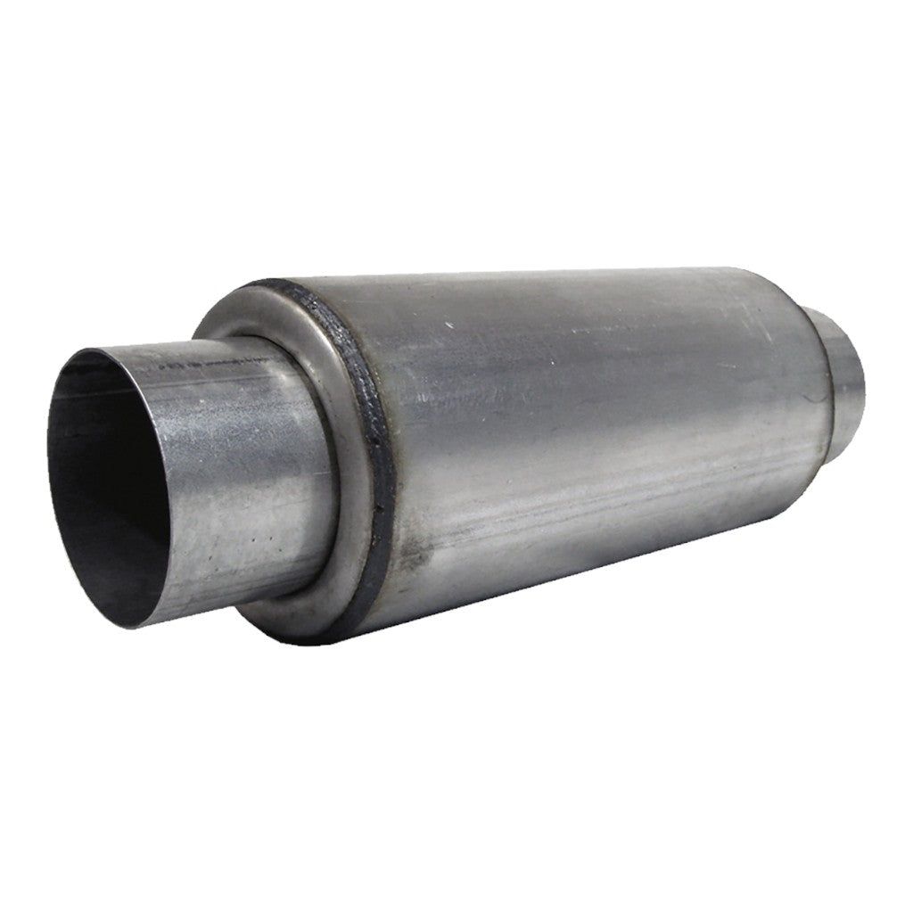 MBRP R1009 Resonator Armor Pro (T304 Stainless Steel / 4" In/Out / 12" Body / 6” OD / 18" Overall Length) Photo-0