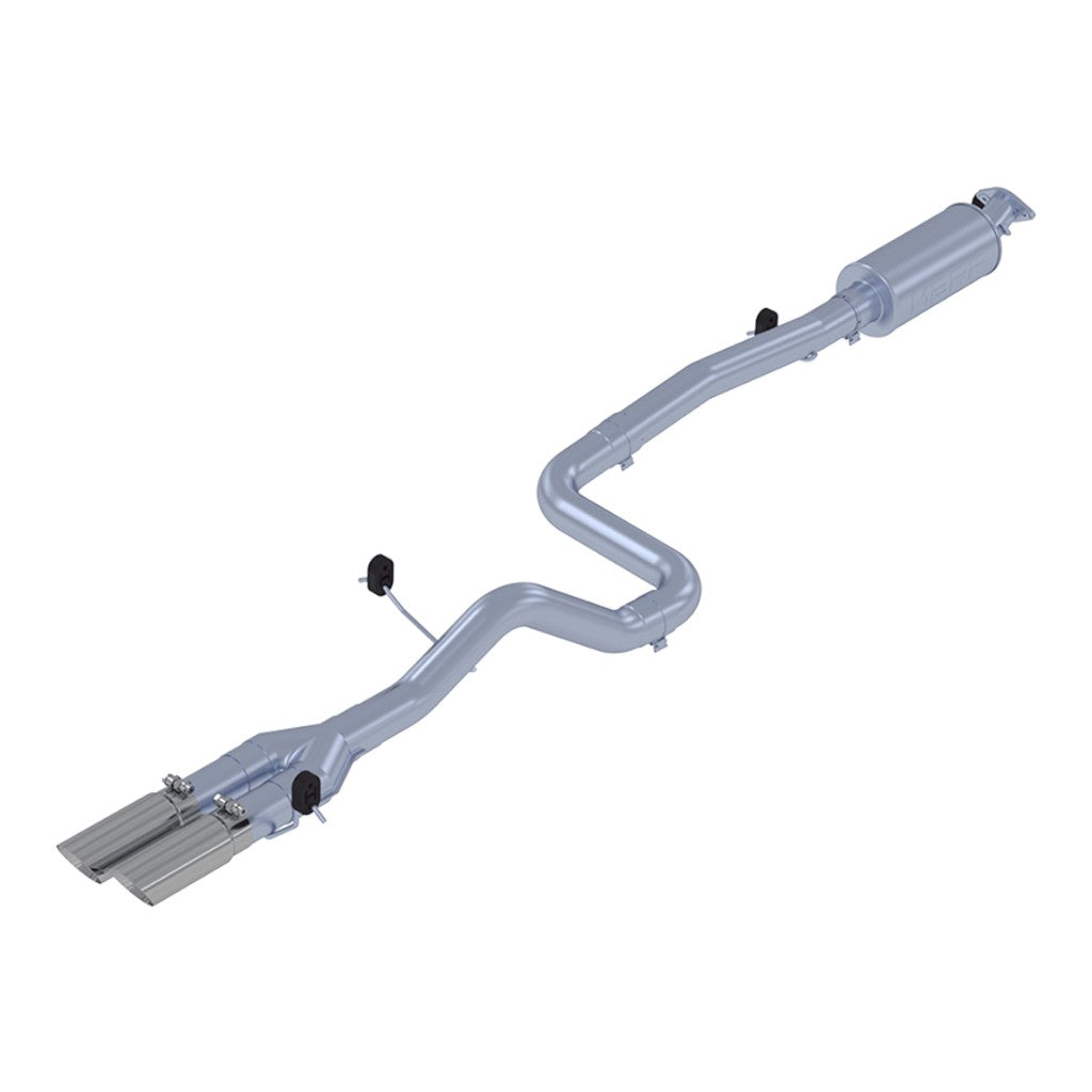MBRP S4202409 Cat-Back 3" Armor Plus (T409 Stainless Steel / Dual) for FORD Fiesta 1.6L EcoBoost 2014-2019 Photo-0