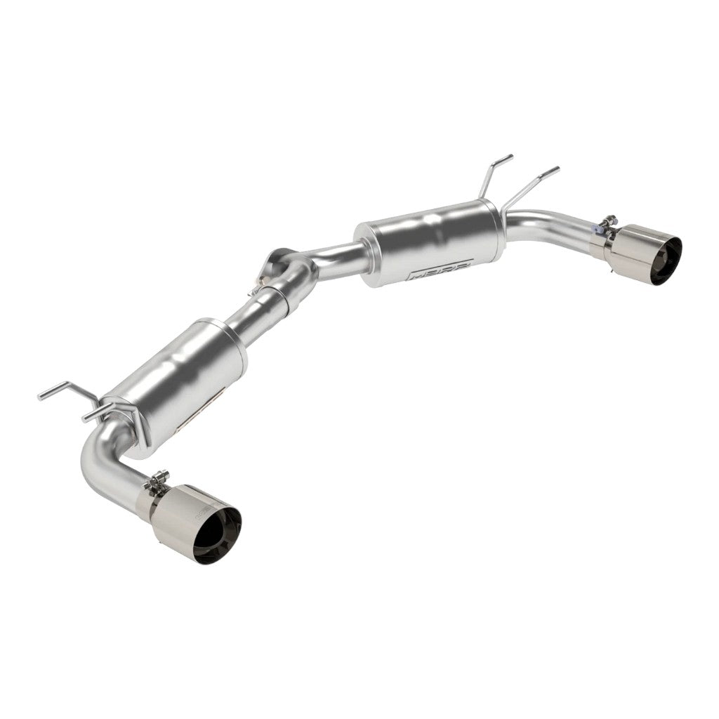 MBRP S4450304 Axle-Back 2.5" Armor Pro (T304 Stainless Steel / Dual) for MAZDA 3 Hatchback 2.5L / 2.5L Turbo 2019- Photo-0