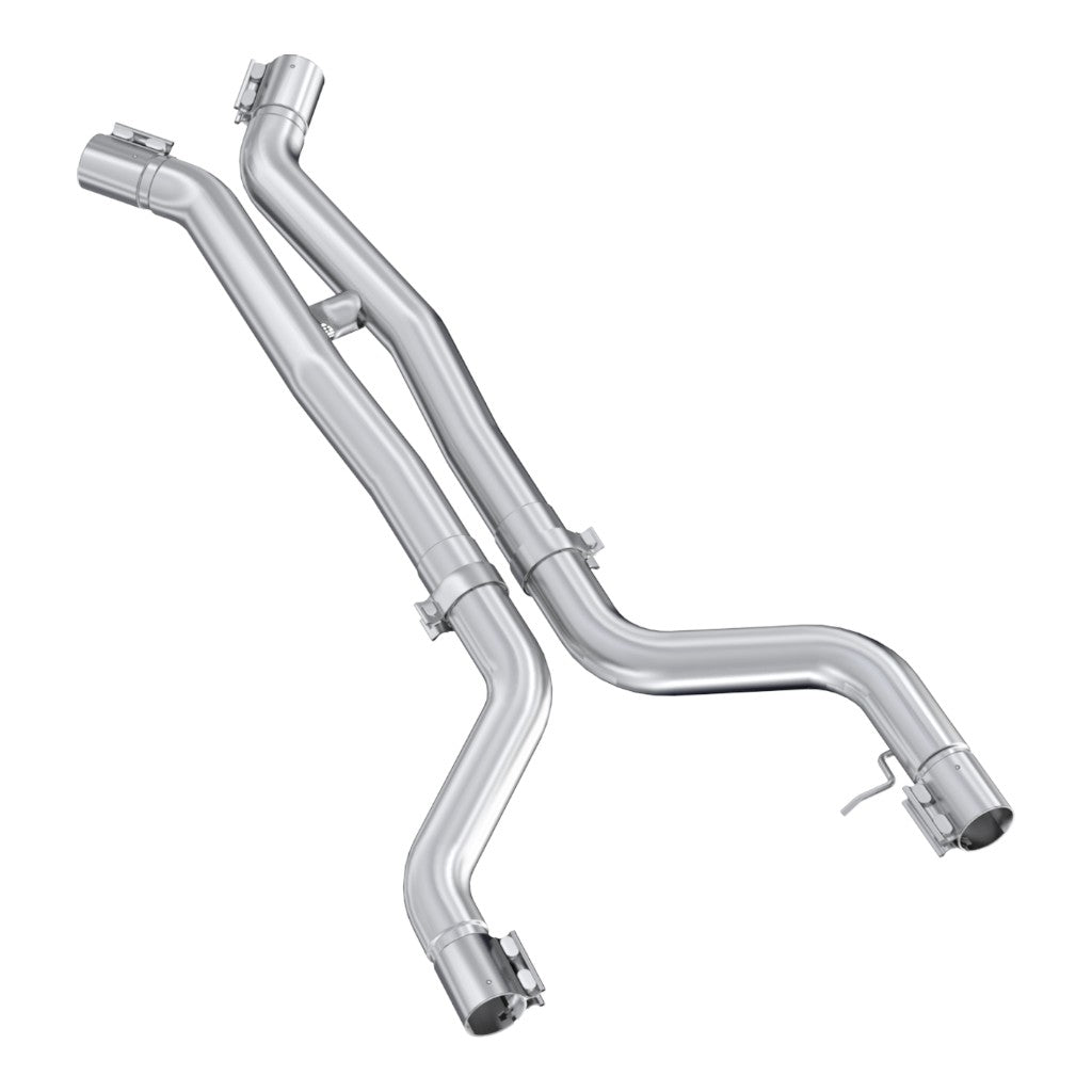 MBRP S4504304 Resonator Bypass 3" Armor Pro (T304 Stainless Steel) for BMW M2 (G87) 2023- Photo-0