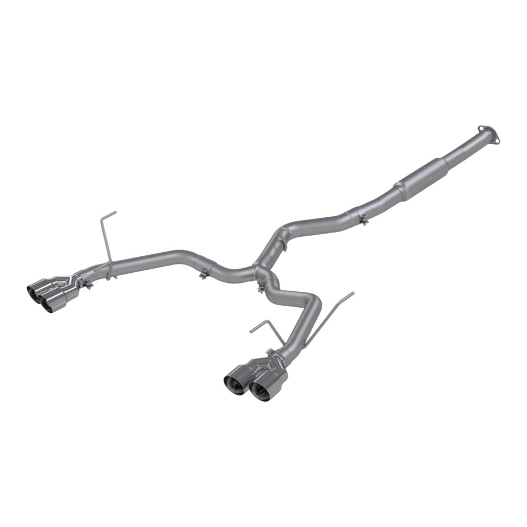 MBRP S4802304 Cat-Back 3" Armor Pro (T304 Stainless Steel / Dual) for SUBARU WRX / WRX STI (VA) 2015-2021 Photo-0