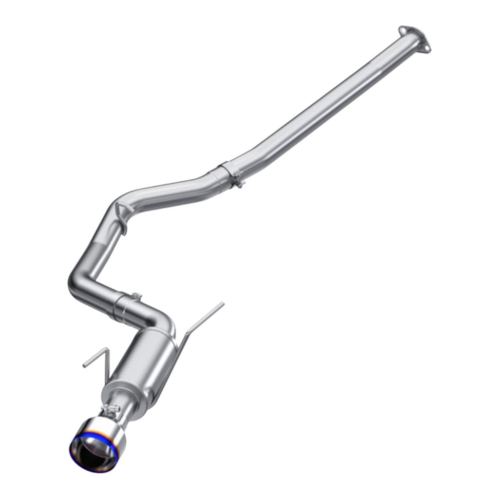 MBRP S48033BE Cat-Back 3" Armor Pro (T304 Stainless Steel / Single with Burnt End Tips) for SUBARU WRX / WRX STI (VA) 2015-2021 Photo-0