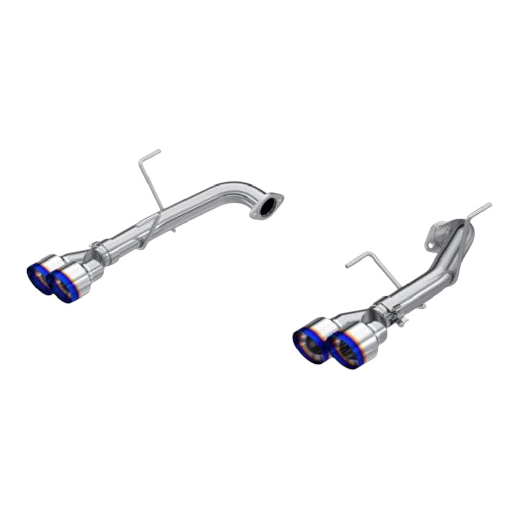 MBRP S48103BE Axle-Back 2.5" Armor Pro (T304 Stainless Steel / Dual with Burnt End Tips) for SUBARU WRX (VB) 2022- Photo-0