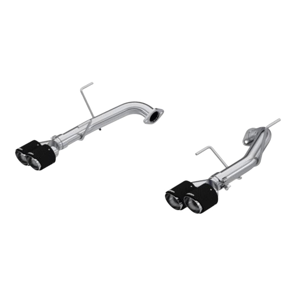 MBRP S48103CF Axle-Back 2.5" Armor Pro (T304 Stainless Steel / Dual with Carbon End Tips) for SUBARU WRX (VB) 2022- Photo-0
