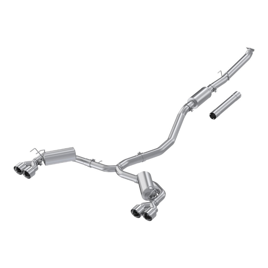 MBRP S4906AL Cat-Back 3" Armor Lite (Aluminized Steel / Dual) for HONDA Civic Sport Touring 1.5L Turbo Hatchback 2022-2024 Photo-0