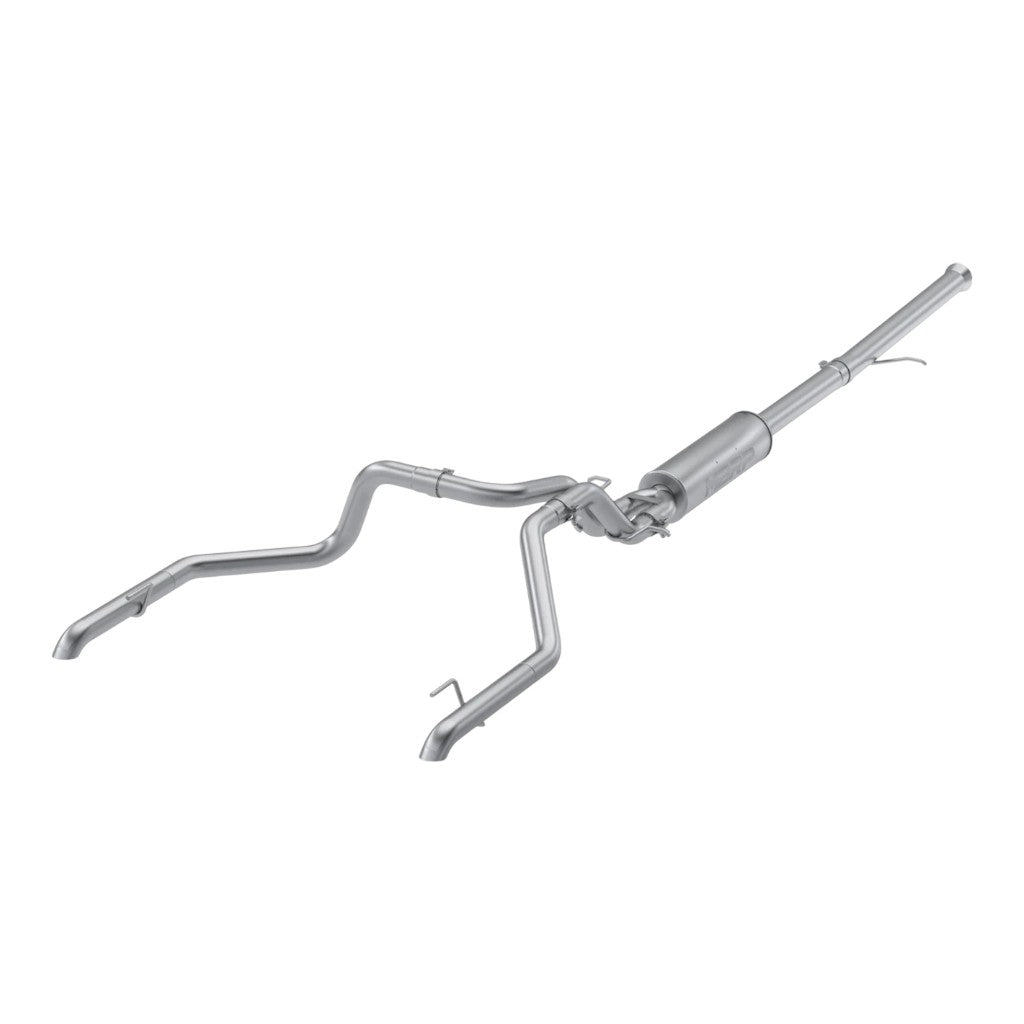 MBRP S5006304 Cat-Back 3" Armor Pro (T304 Stainless Steel / Dual) for CHEVROLET Silverado 1500 / GMC Sierra 1500 2022- Photo-0