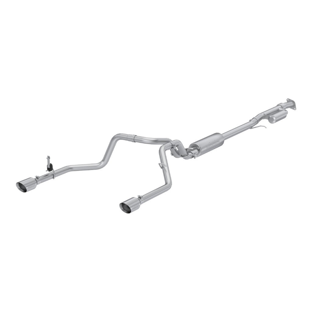 MBRP S5021304 Cat-Back 3" Armor Pro (T304 Stainless Steel / Dual) for CHEVROLET Silverado 1500 / GMC Sierra 1500 2019- Photo-0
