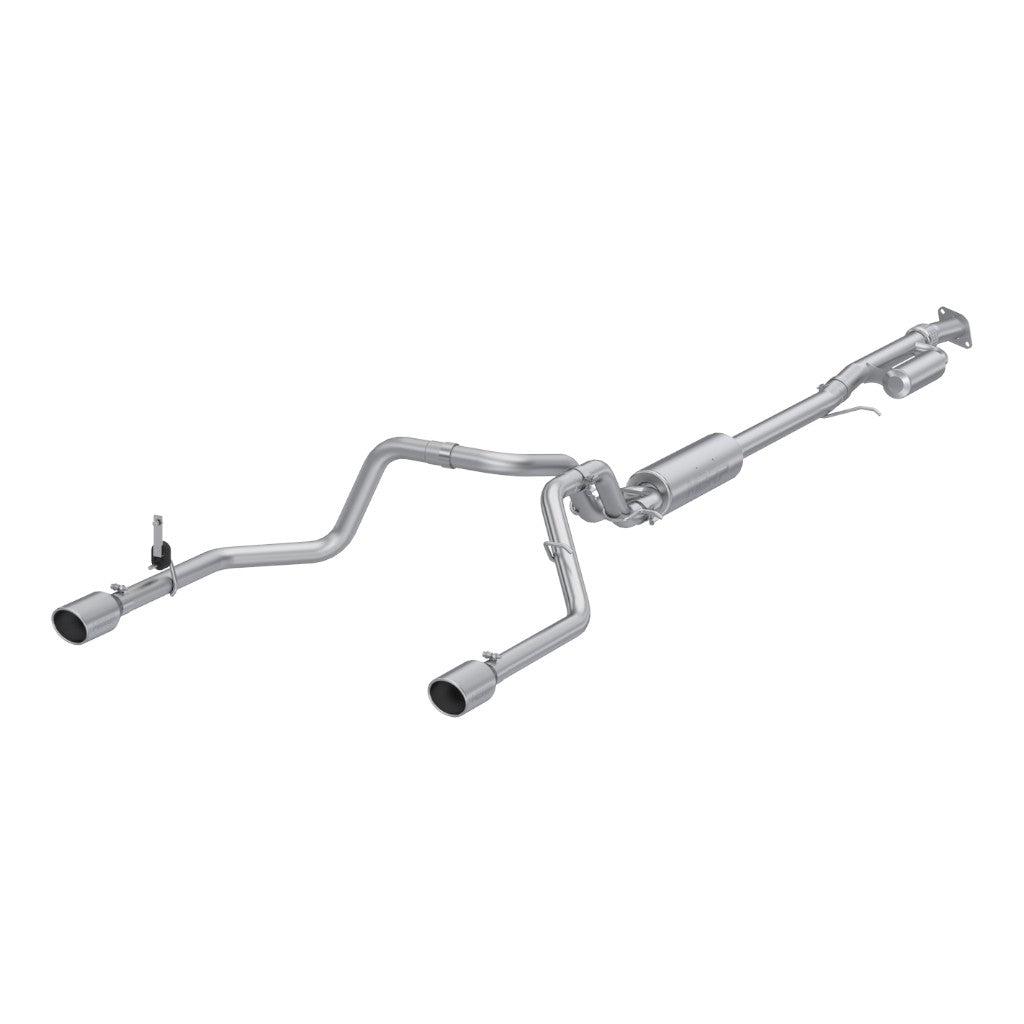 MBRP S5021AL Cat-Back 3" Armor Lite (Aluminized Steel / Dual) for CHEVROLET Silverado 1500 / GMC Sierra 1500 2019- Photo-0