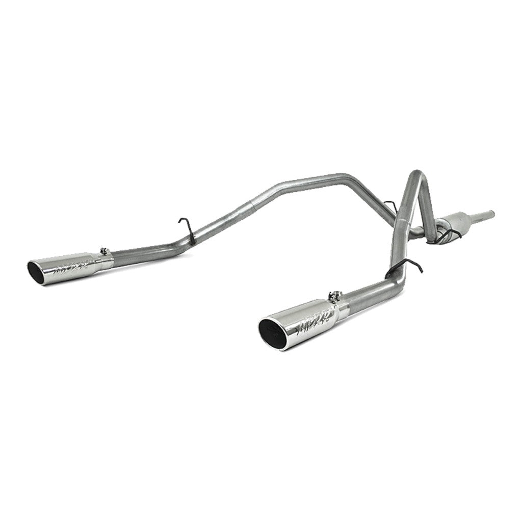 MBRP S5058AL Cat-Back 2.5" Armor Lite (Aluminized Steel / Dual) for CHEVROLET Silverado 1500 / GMC Sierra 1500 2009-2013 Photo-0
