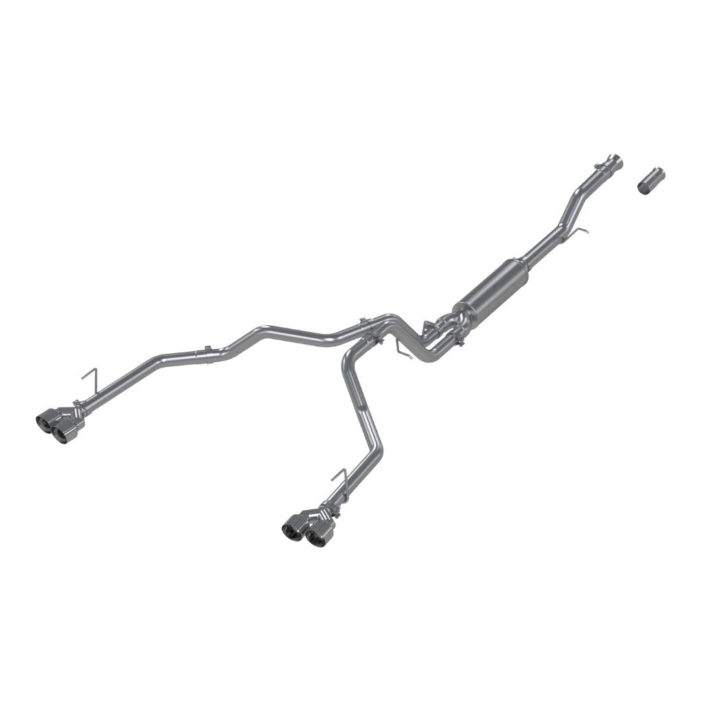 MBRP S5059AL Cat-Back 3" Armor Lite (Aluminized Steel / Dual) for CHEVROLET Suburban / GMC Yukon XL 5.3L / 6.2L 2021- Photo-0