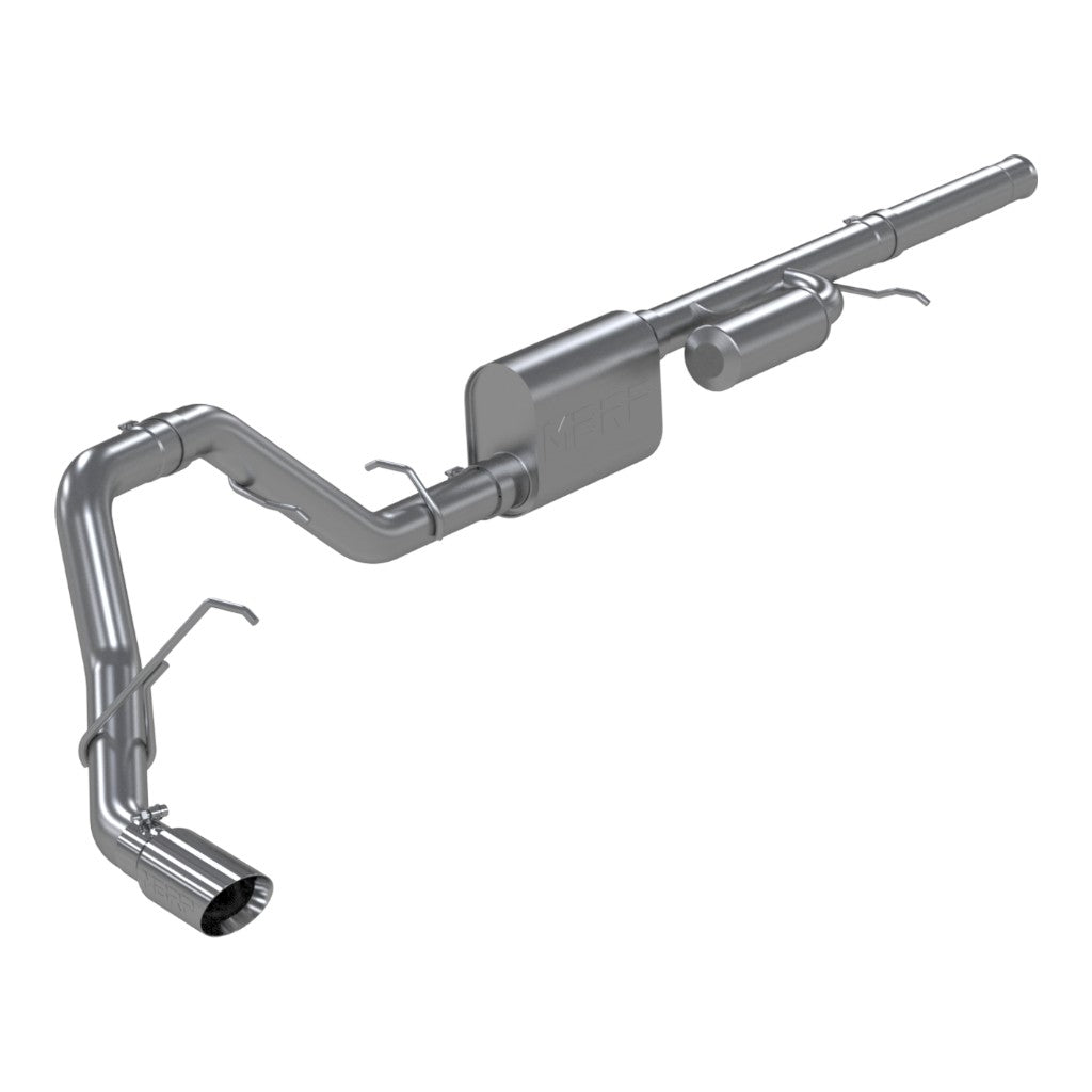 MBRP S5061304 Cat-Back 3" Armor Pro (T304 Stainless Steel / Single) for CHEVROLET Tahoe/ GMC Yukon 5.3L 2021- Photo-0