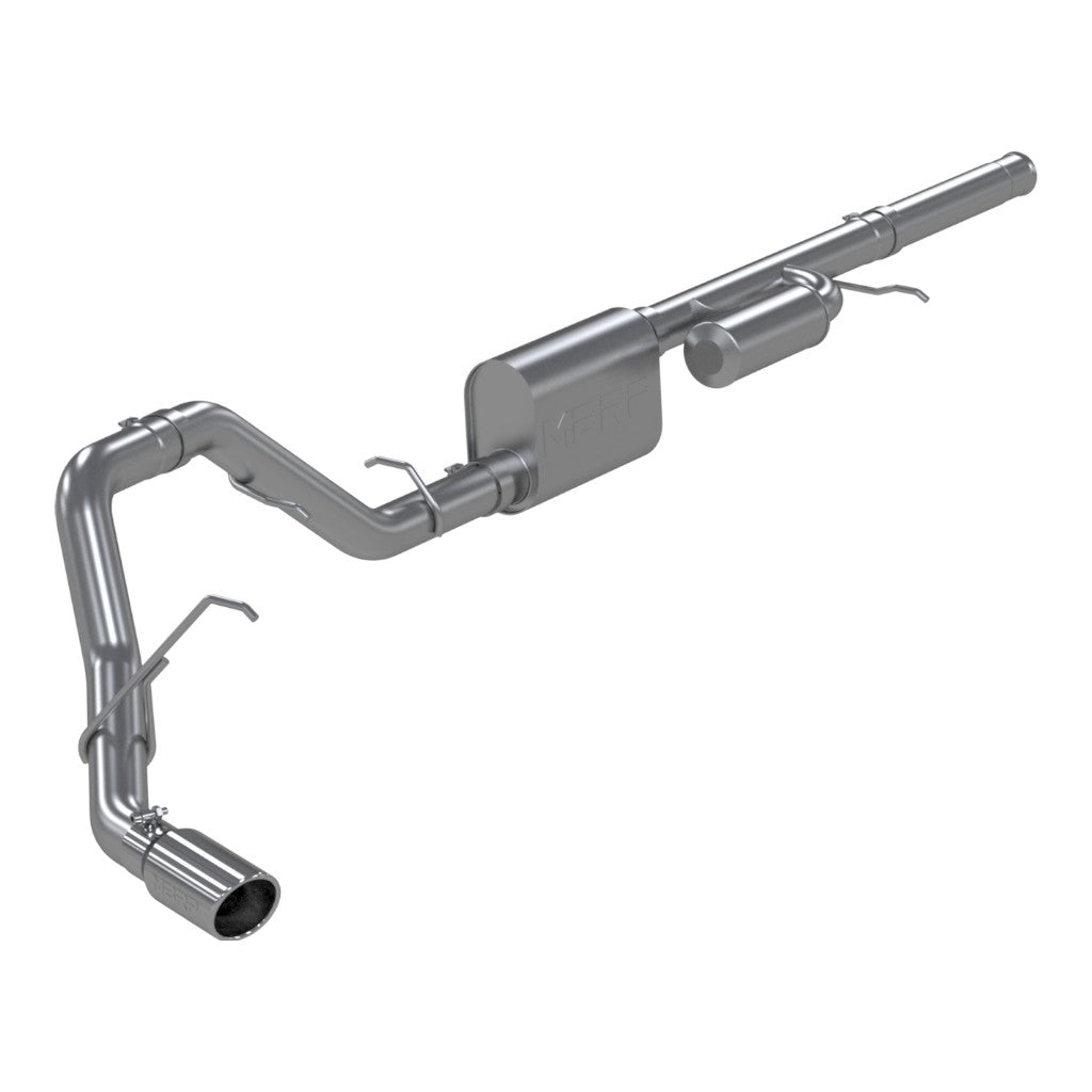 MBRP S5061AL Cat-Back 3" Armor Lite (Aluminized Steel / Single) for CHEVROLET Tahoe/ GMC Yukon 5.3L 2021- Photo-0