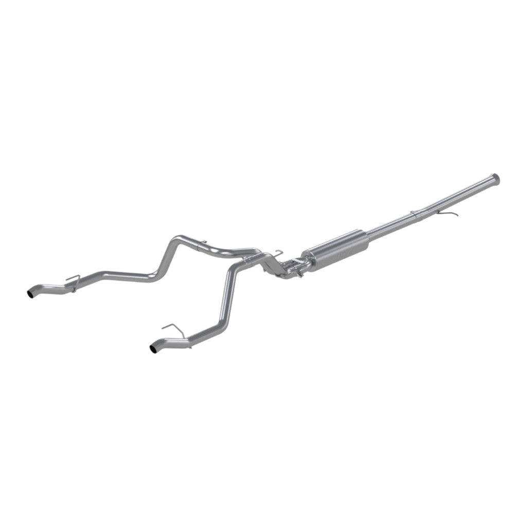 MBRP S5065304 Cat-Back 3" Armor Pro (T304 Stainless Steel / Dual) for CHEVROLET Silverado 1500 / GMC Sierra 1500 6.2L 2022-2022 Photo-0