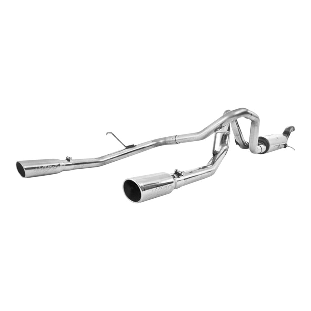 MBRP S5074409 Cat-Back 2.5" Armor Plus (T409 Stainless Steel / Dual) for CHEVROLET Colorado / GMC Canyon 5.3L 2009-2012 Photo-0