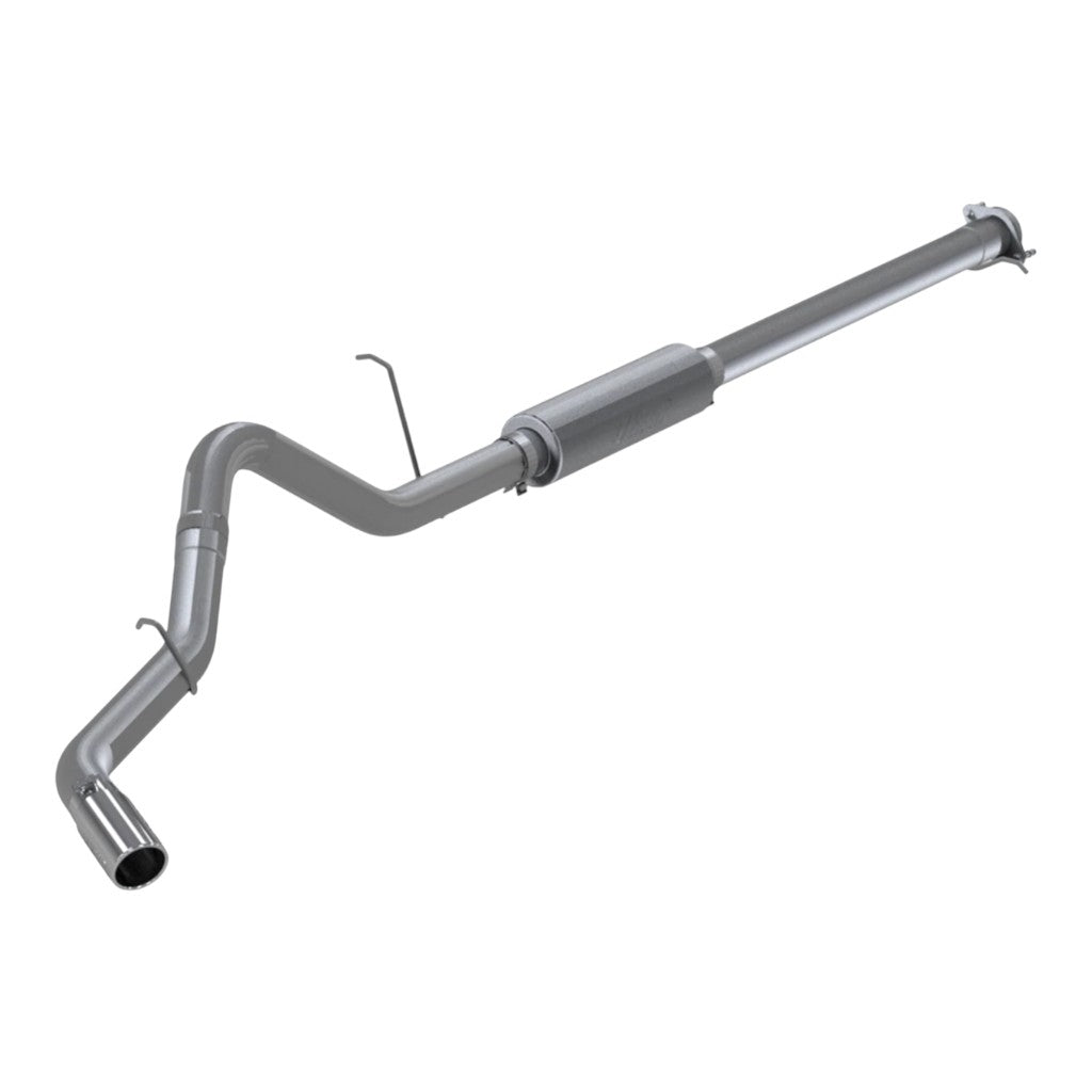 MBRP S5076409 Cat-Back 3.5" Armor Plus (T409 Stainless Steel / Single) for CHEVROLET Silverado 2500 HD / Silverado 3500 HD 2011-2019 Photo-0