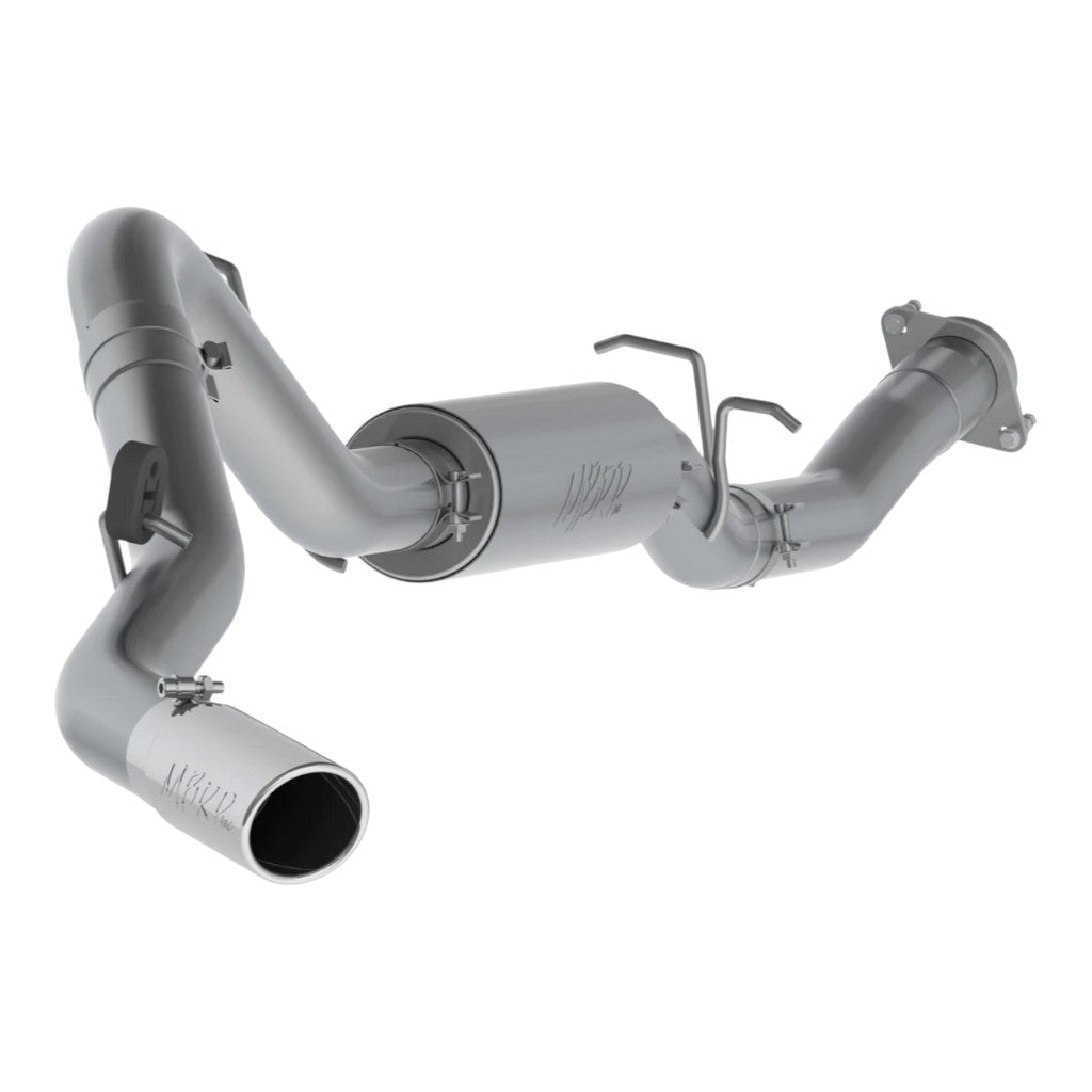 MBRP S5078409 Cat-Back 3.5" Armor Plus (T409 Stainless Steel / Single) for CHEVROLET Silverado 2500 HD / Silverado 3500 HD 2007-2010 Photo-0