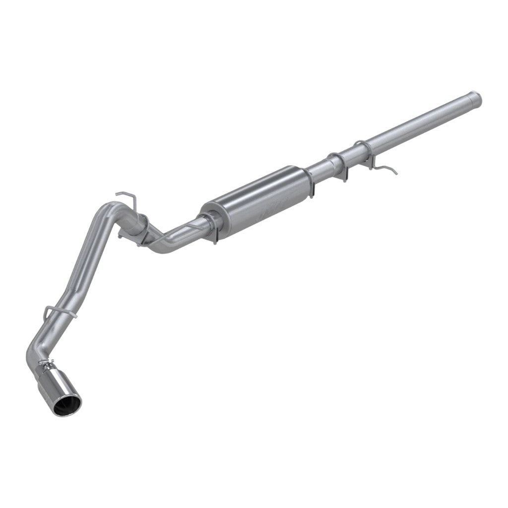 MBRP S5080409 Cat-Back 3" Armor Plus (T409 Stainless Steel / Single) for CHEVROLET Silverado 1500 / GMC Sierra 1500 4.3L / 5.3L 2014-2018 Photo-0