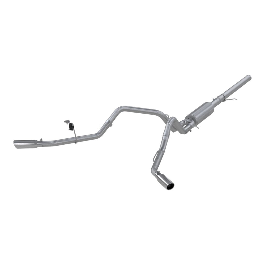 MBRP S5082409 Cat-Back 3" Armor Plus (T409 Stainless Steel / Dual) for CHEVROLET Silverado 1500 / GMC Sierra 1500 4.3L / 5.3L 2014-2018 Photo-0