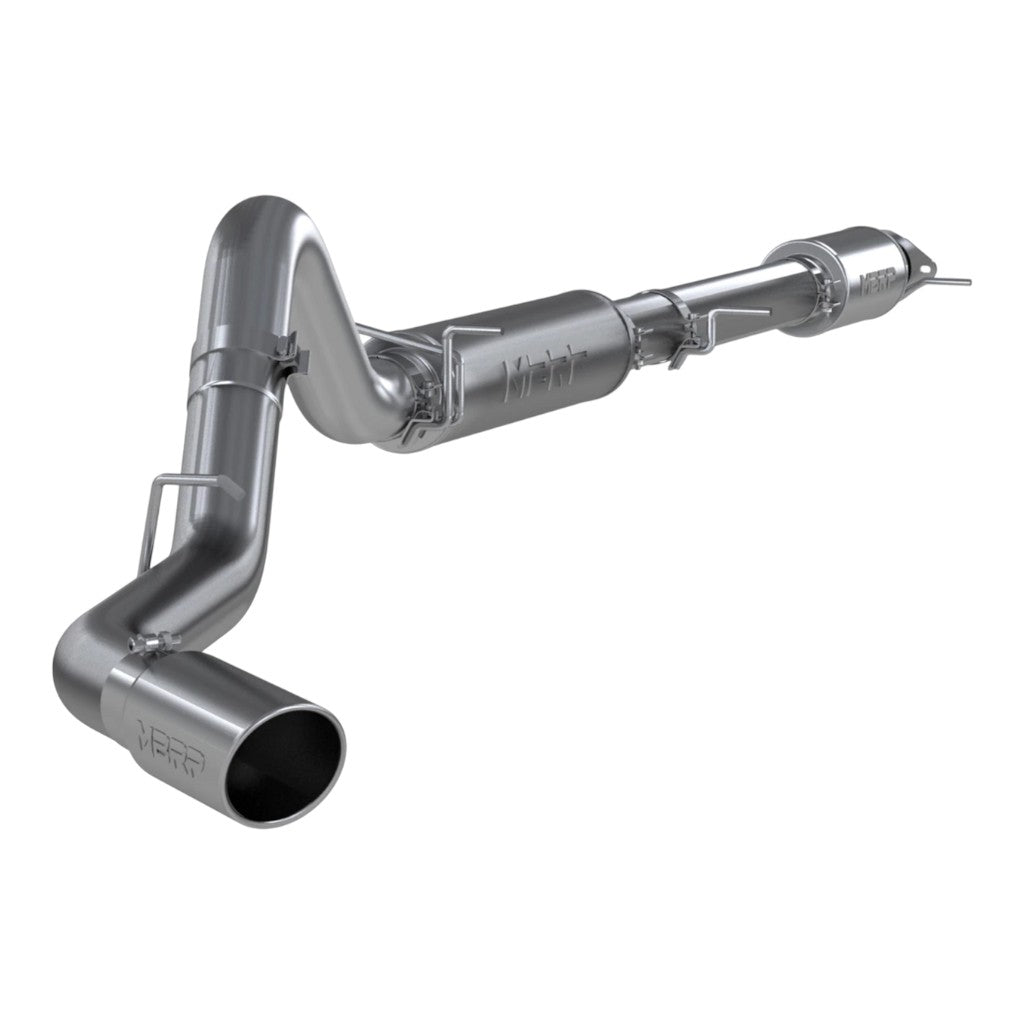 MBRP S5093AL Cat-Back 4" Armor Lite (Aluminized Steel / Single) for CHEVROLET Silverado 2500 HD / Silverado 3500 HD 6.6L 2020- Photo-0
