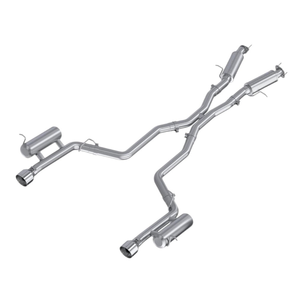 MBRP S5109AL Cat-Back 3" Armor Lite (Aluminized Steel / Dual) for DODGE Durango 3.6L 2011- Photo-0
