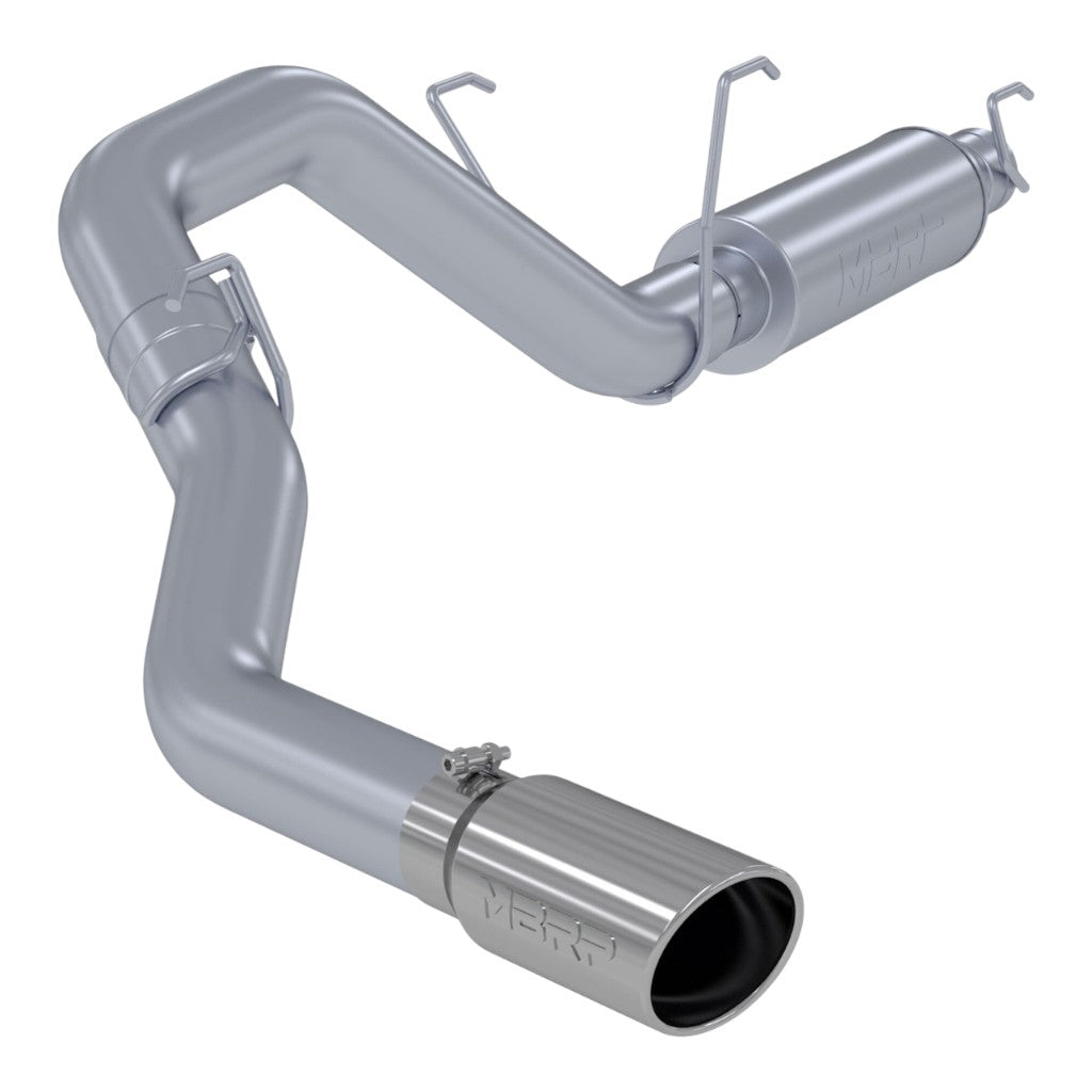 MBRP S5149AL Cat-Back 4" Armor Lite (Aluminized Steel / Single) for RAM 2500 / 3500 6.4L 2014- Photo-0