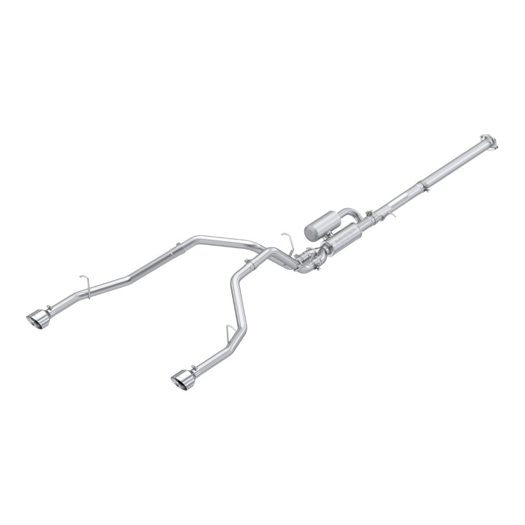 MBRP S5156AL Cat-Back 3" Armor Lite (Aluminized Steel / Dual) for RAM 1500 3.0L 2025- Photo-0