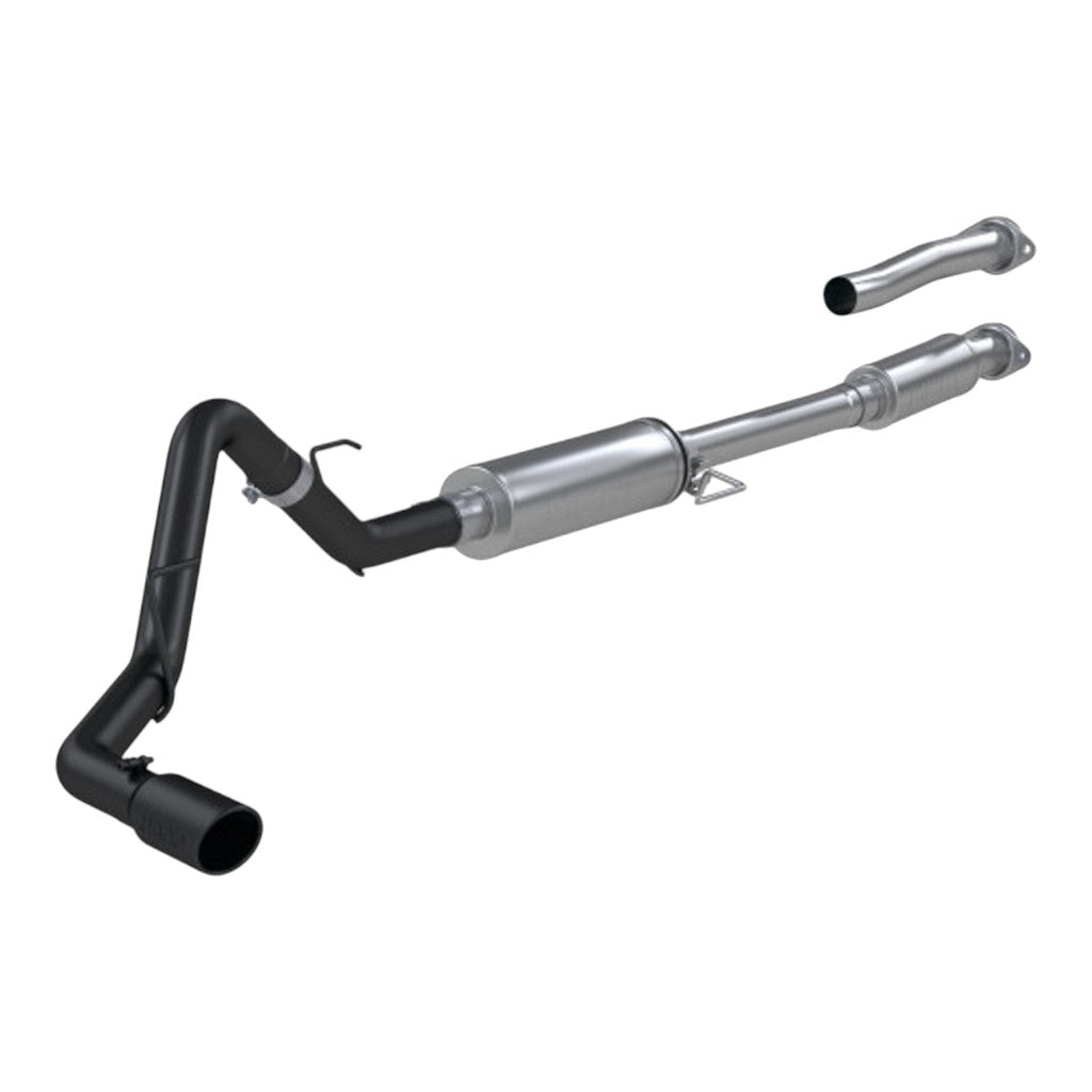 MBRP S5211BLK Cat-Back 3" Armor BLK (Black-Coated Aluminized Steel / Single) for FORD F-150 2.7L / 3.5L / 5.0L 2021- Photo-0