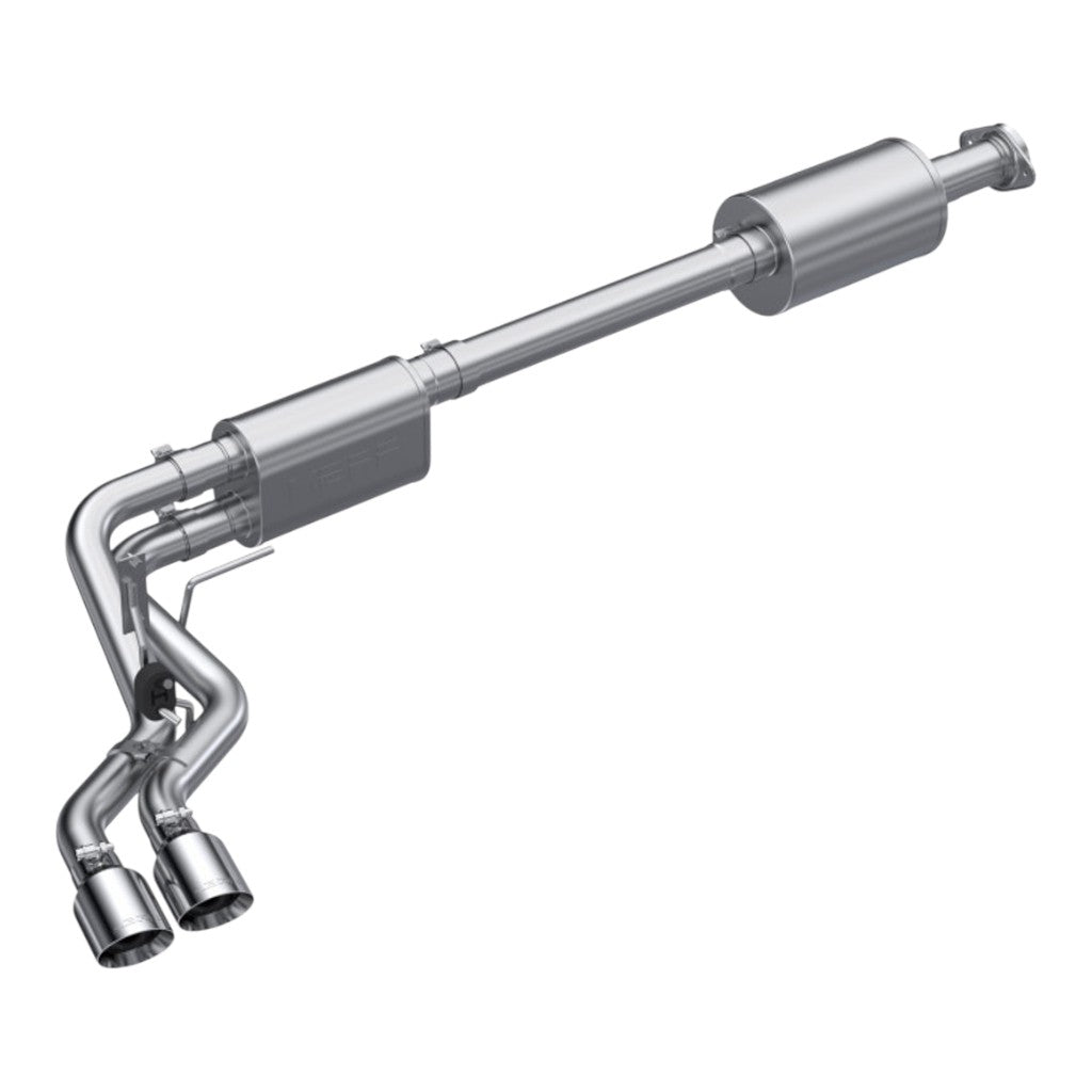 MBRP S5219AL Cat-Back 3" Armor Lite (Aluminized Steel / Dual) for FORD F-150 2.7L / 3.5L / 5.0L 2021- Photo-0