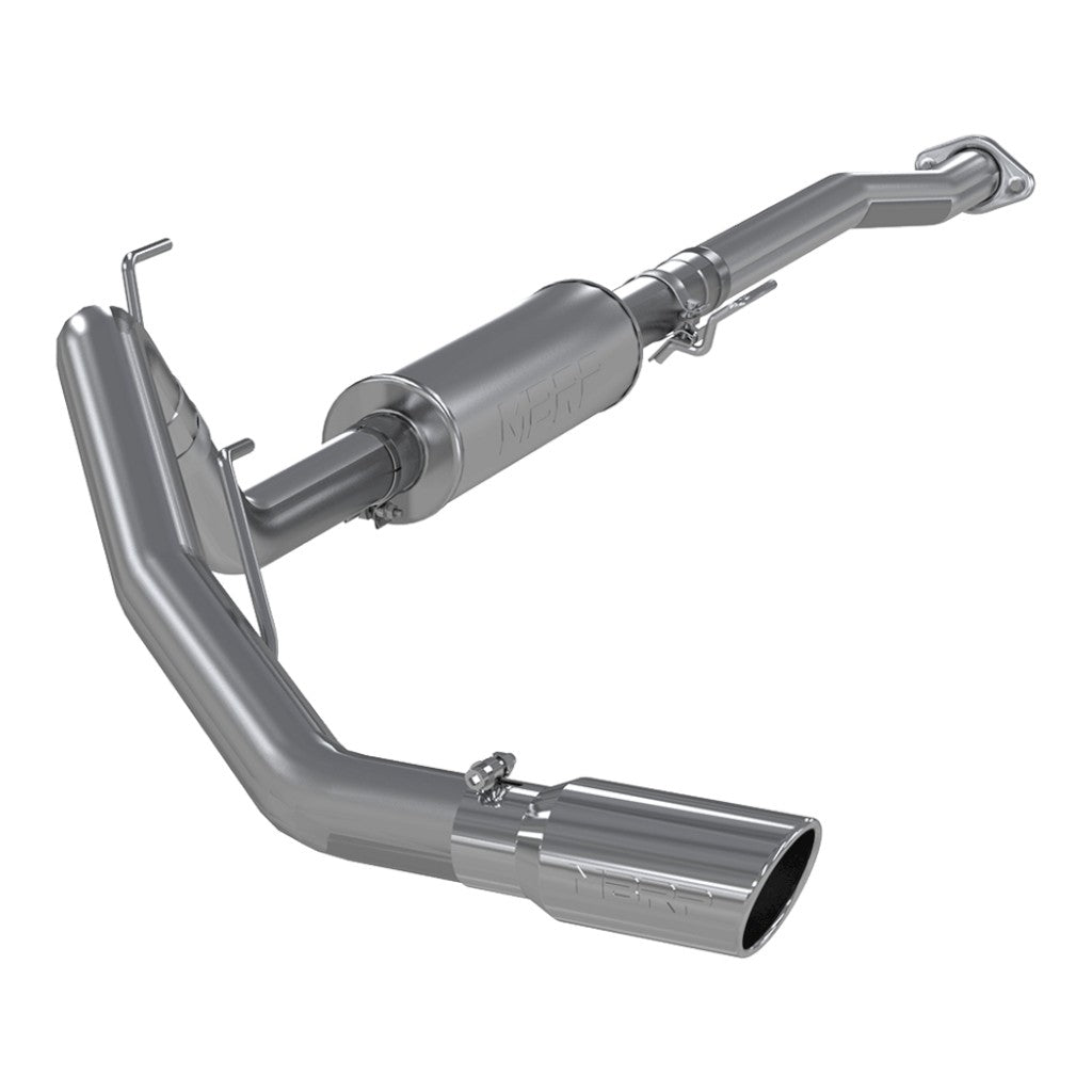 MBRP S5236AL Cat-Back 3" Armor Lite (Aluminized Steel / Single) for FORD F-150 2011-2014 Photo-0